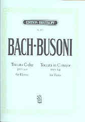 Bach Toccata In C Major Bwv 564 Piano Sheet Music Songbook