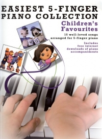Easiest 5 Finger Piano Collection Childrens Fav Sheet Music Songbook