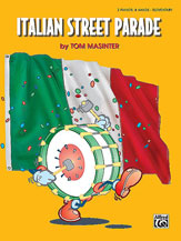 Italian Street Parade Masinter 2 Pianos 8 Hands Sheet Music Songbook