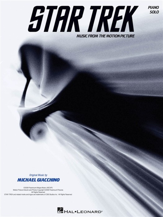 Star Trek Music From The Motion Picture Giacchino Sheet Music Songbook