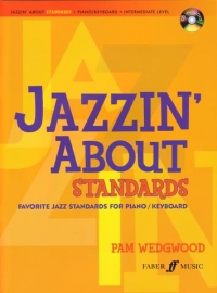 Jazzin About Standards Piano/keyb Wedgwood Bk/cd Sheet Music Songbook