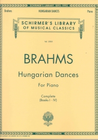 Brahms Hungarian Dances Complete Piano Sheet Music Songbook