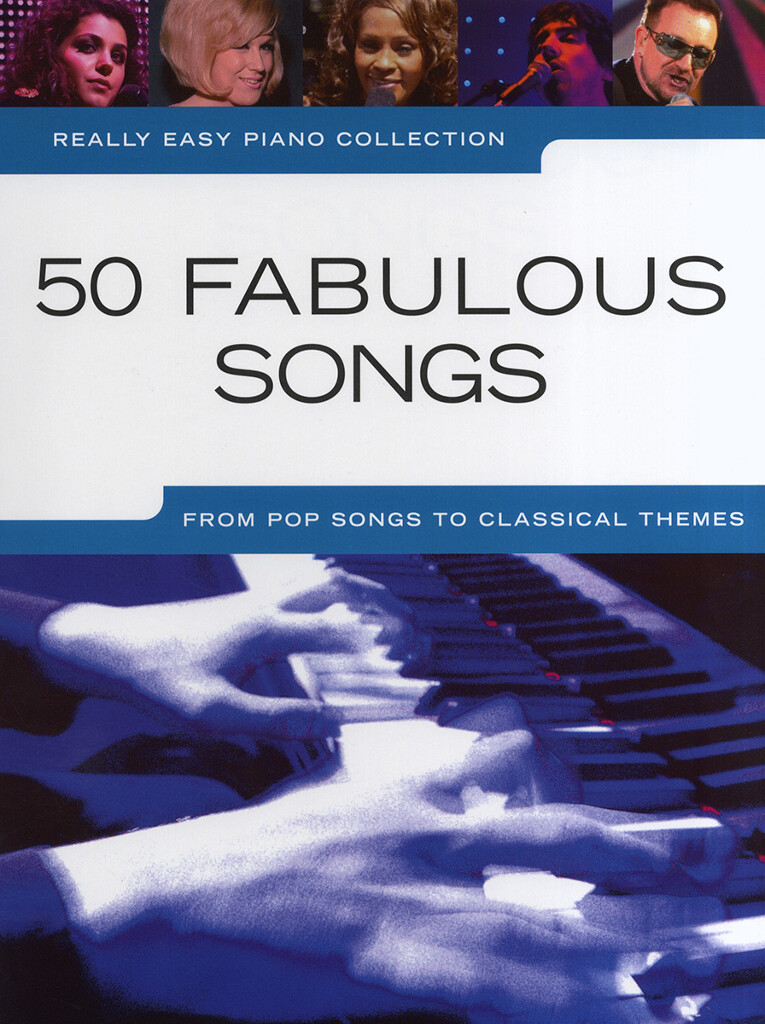 Really Easy Piano 50 Fabulous Songs Sheet Music Songbook