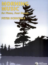 Schickele Morning Music Piano 4 Hands Sheet Music Songbook
