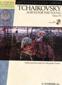 Tchaikovsky Album For The Young Book & Cd Sheet Music Songbook