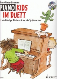 Piano Kids Duet Heumann Book And Cd Sheet Music Songbook
