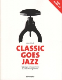 Classic Goes Jazz Kleeb Piano Book & Cd Sheet Music Songbook