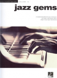 Jazz Piano Solos 13 Jazz Gems Sheet Music Songbook