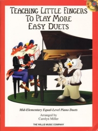 Teaching Little Fingers To Play More Easy Duets+cd Sheet Music Songbook