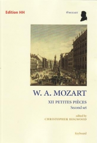 Mozart 12 Petites Pieces 2nd Set Hogwood Piano Sheet Music Songbook