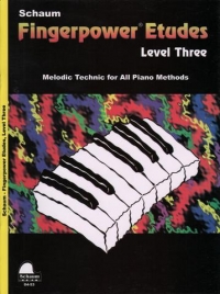 Schaum Fingerpower Etudes Level 3 Sheet Music Songbook
