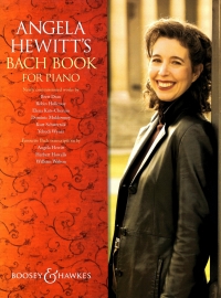 Angela Hewitts Bach Book Piano Sheet Music Songbook