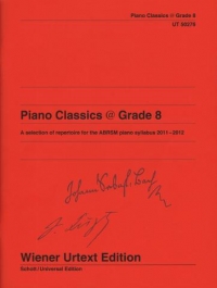 Piano Classics @ Grade 8 Sheet Music Songbook