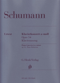 Schumann Piano Concerto Amin Op54 2 Pianos 4 Hands Sheet Music Songbook