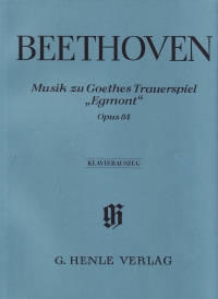 Beethoven Music To Goethes Tragedy Egmont Op84 Sheet Music Songbook