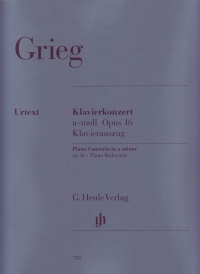 Grieg Piano Concerto Amin, Op16 2 Pianos Sheet Music Songbook