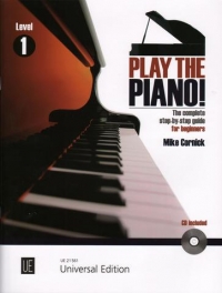 Play The Piano Level 1 Cornick Book & Cd Sheet Music Songbook