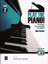 Play The Piano Level 2 Cornick Book & Cd Sheet Music Songbook
