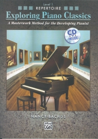 Exploring Piano Classics Repertoire Level 1 + Cd Sheet Music Songbook