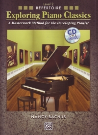 Exploring Piano Classics Repertoire Level 2 + Cd Sheet Music Songbook