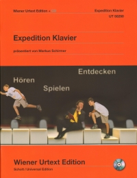 Expedition Klavier Schirmer Piano Book & Cd Sheet Music Songbook
