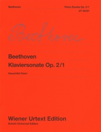 Beethoven Piano Sonata Op2 No 1 Fmin Hauschild Sheet Music Songbook