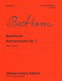 Beethoven Piano Sonata Op7 Eb Kohler Taneda Sheet Music Songbook