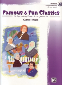 Famous & Fun Classics Themes Book 4 Matz Piano Sheet Music Songbook