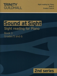 Trinity Piano Sound At Sight Book 3 2nd Gr5-6 Sheet Music Songbook