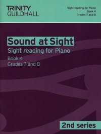 Trinity Piano Sound At Sight Book 4 2nd Gr7-8 Sheet Music Songbook