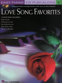 Easy Piano Cd Play Along 06 Love Song Favorites Sheet Music Songbook