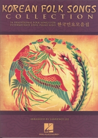 Korean Folk Songs Collection Piano Solo Sheet Music Songbook