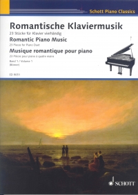 Romantic Piano Music Vol 1 Borner Piano Duet Sheet Music Songbook