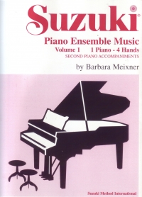 Suzuki Piano Ensemble Music Vol 1 Piano Duet Sheet Music Songbook
