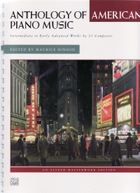 Anthology Of American Piano Music Sheet Music Songbook