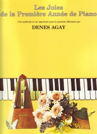 Les Joies De La Premiere Annee De Piano Agay + Cd Sheet Music Songbook