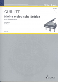 Gurlitt Little Melodic Studies Op 187 Piano Sheet Music Songbook