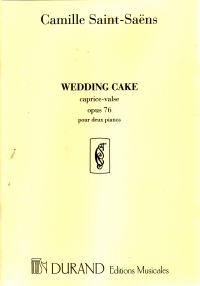 Saint-saens Wedding-cake Op 76  Piano Duet Sheet Music Songbook