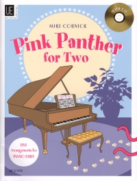 Pink Panther For Two Cornick Piano Duets + Cd Sheet Music Songbook