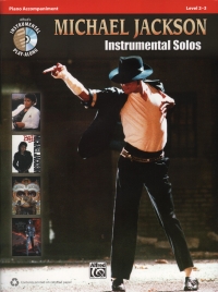 Michael Jackson Instrumental Solos Piano Accomps + Sheet Music Songbook