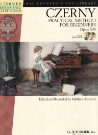 Czerny Practical Method For Beginners Op599 + Cds Sheet Music Songbook