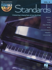 Beginning Piano Solo Play Along 09 Standards + Cd Sheet Music Songbook