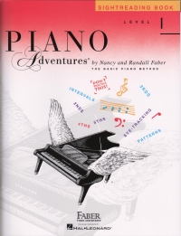 Piano Adventures Sightreading Book Level 1 Sheet Music Songbook