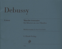 Debussy Marche Ecossaise Piano Four Hands Sheet Music Songbook