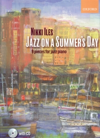 Jazz On A Summers Day Iles Piano Book & Cd Sheet Music Songbook