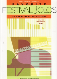 Favorite Festival Solos Piano Sheet Music Songbook