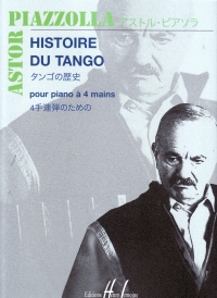 Piazzolla Histoire Du Tango  Piano Duet Sheet Music Songbook
