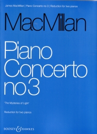 Macmillan Piano Concerto No 3 Reduction 2 Pianos Sheet Music Songbook