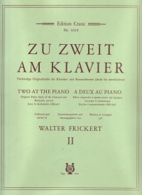 Frickert Zu Zweit Am Klavier  Vol 2 Piano Duet Sheet Music Songbook