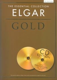 Elgar Gold The Essential Collection Book & Cd Sheet Music Songbook